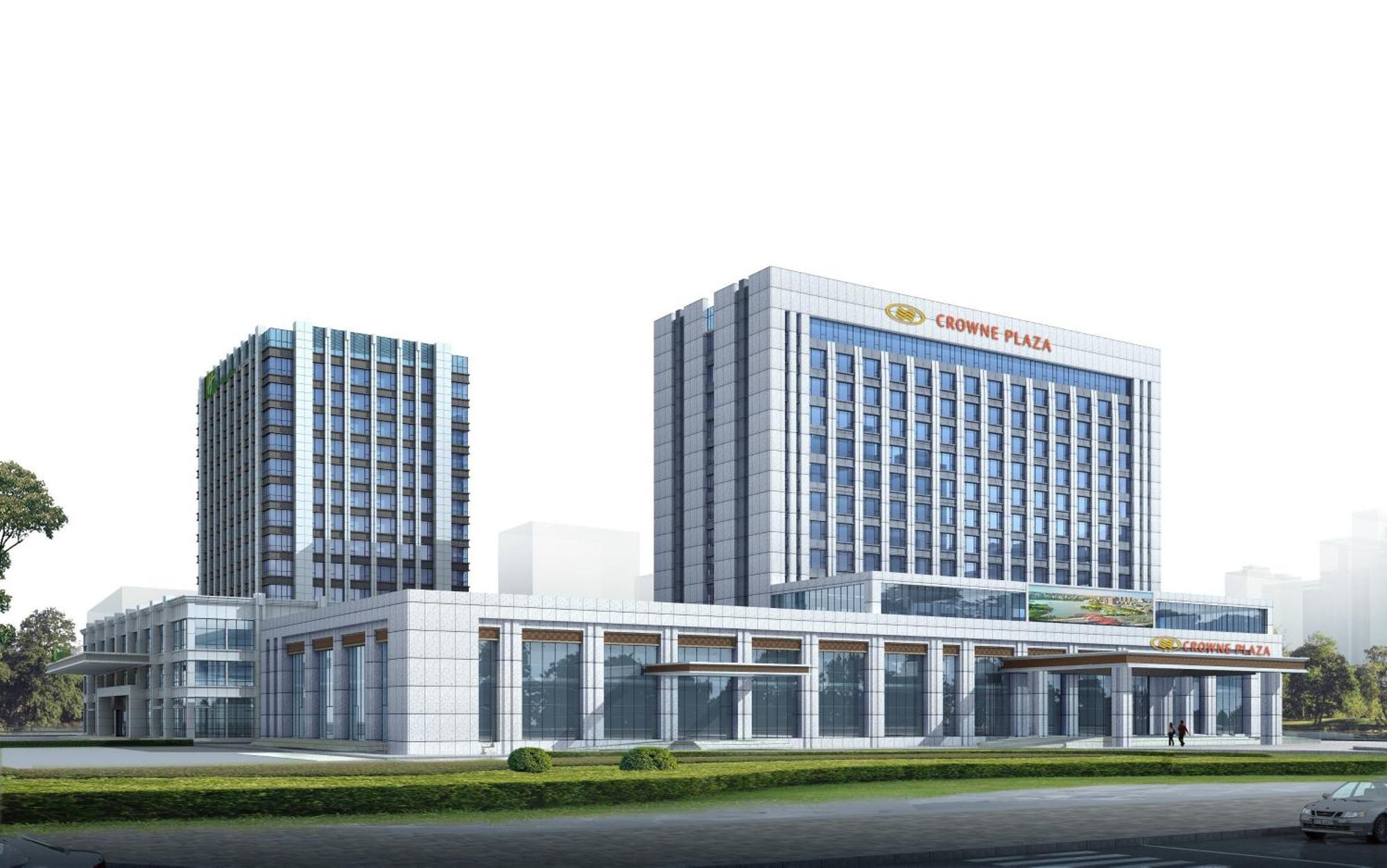 Hotel Crowne Plaza Lanzhou New Area By Ihg Exterior foto